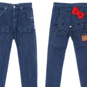 ISO Candy STripper Hello Kitty Jeans.Size Large.